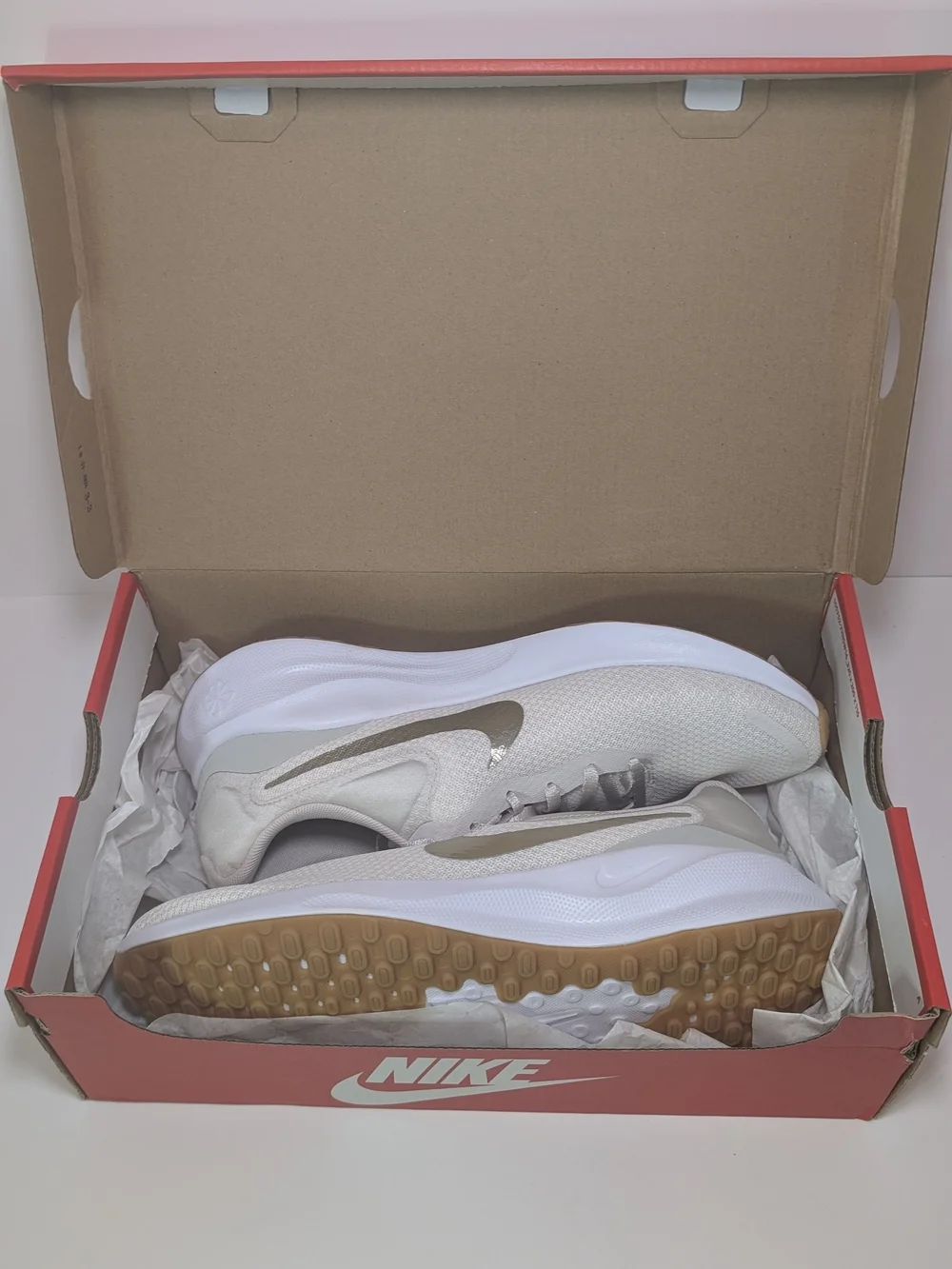 Women's Size 10 Nike Revolution 7 Color Phantom/Neutral Olive NEW